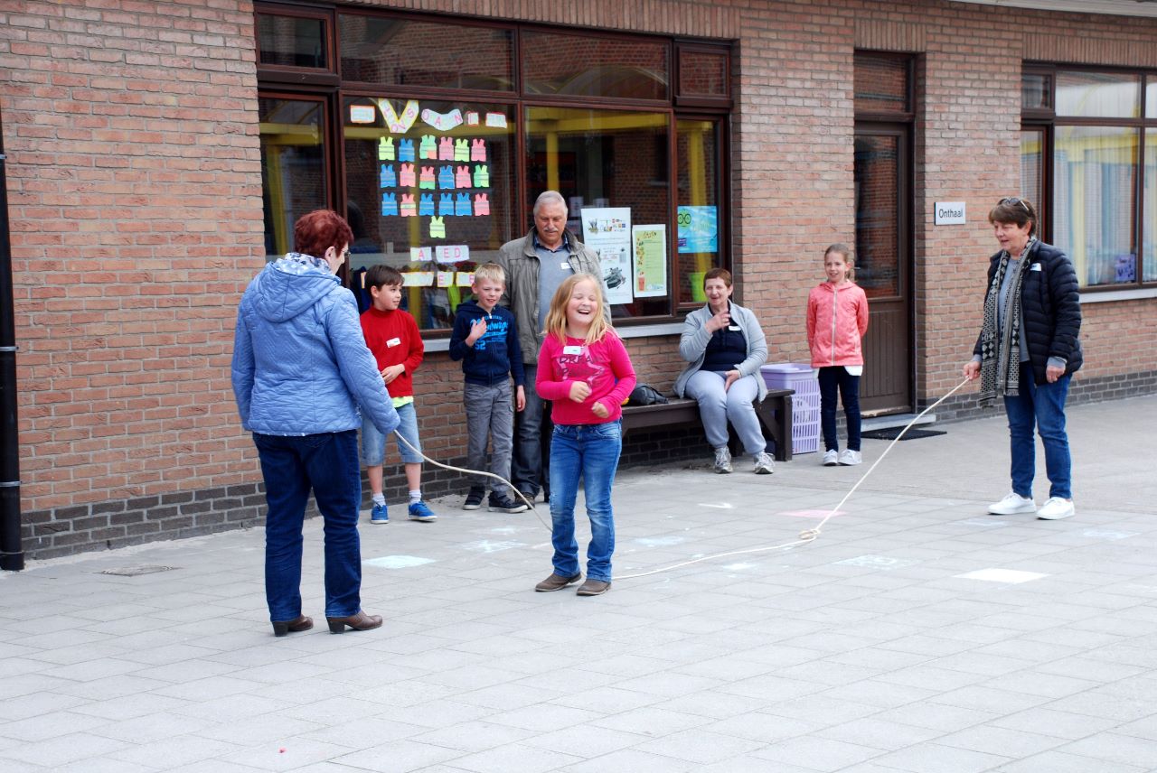 Grootoudernamiddag in het 3de leerjaar